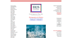 Desktop Screenshot of irisgallery.net